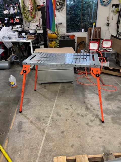 VEVOR Foldable Welding Table 44