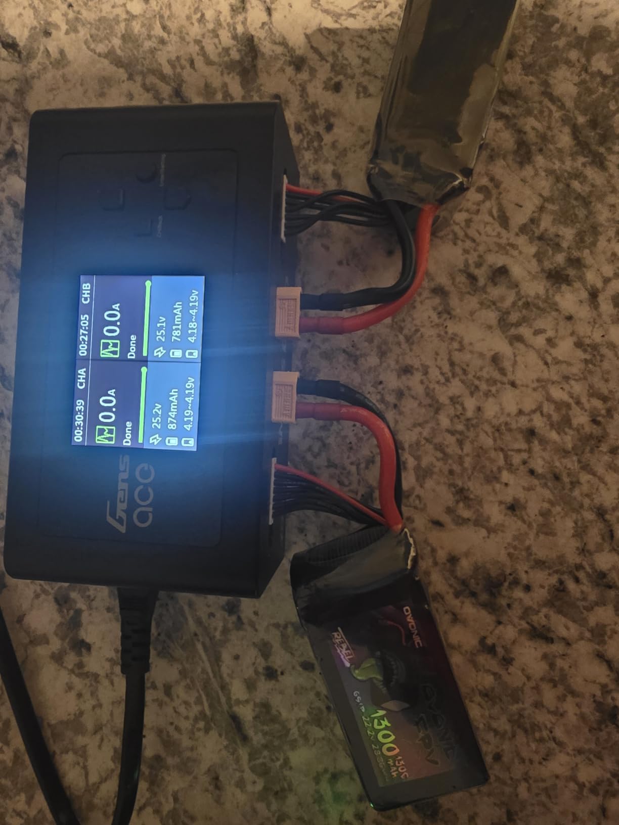 IMARS D300 Gens Ace Lipo Battery Charger G-Tech Series Smart Dual Lipo Balance Charger AC 300W DC 700W(350W*2) 16A Dual Channel Charger for 1s~6s Lipo Batteries, Life/NiCd/MH/LiHV, Plug&Play customer photo 2