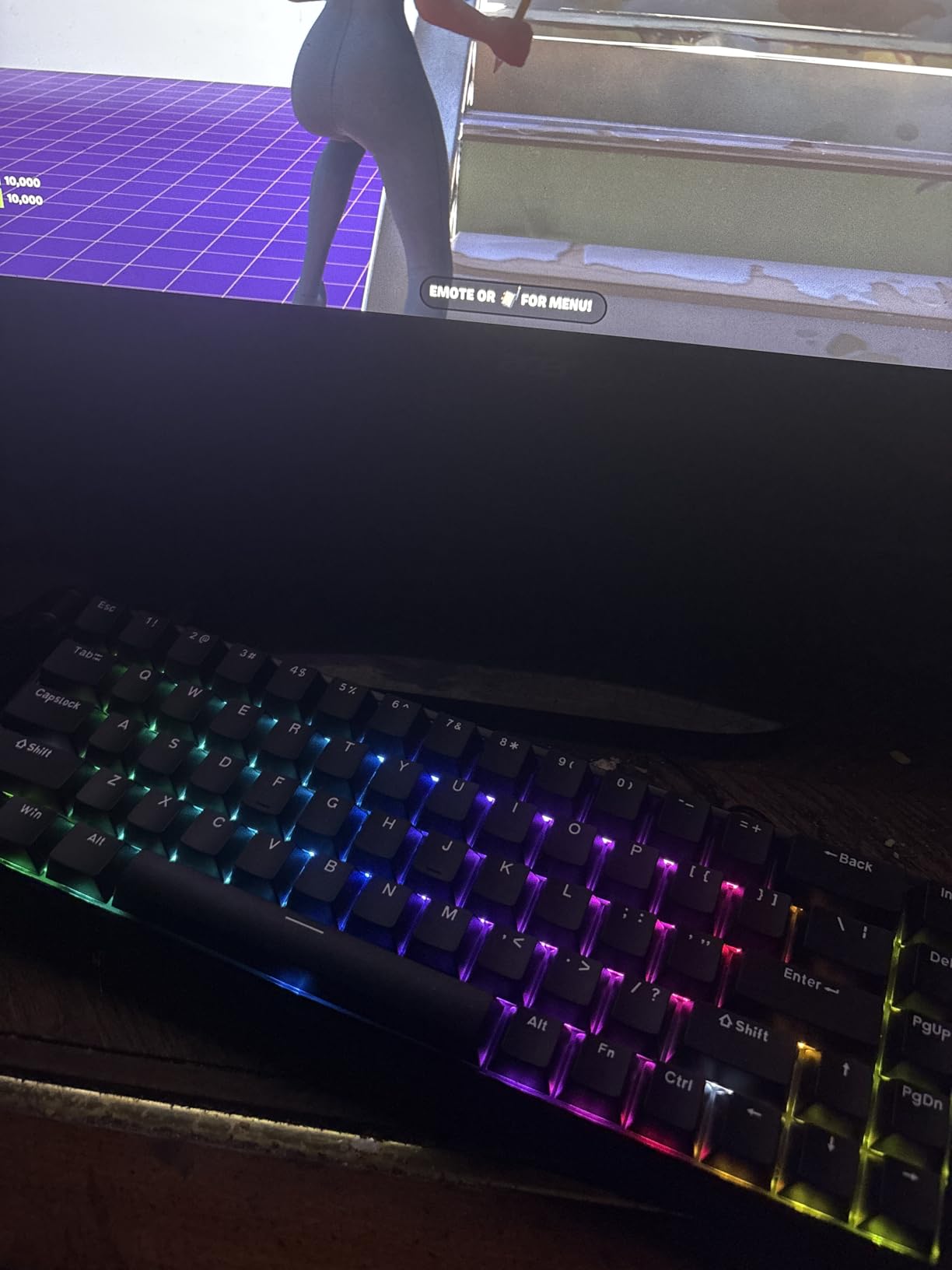 AULA WIN68 HE Mechanical Gaming Keyboard 60%, Hall Effect Magnetic Switch, Fast Trigger Mode Adjustable Actuation, 8000Hz Polling Rate, RGB Backlit, Wired Black Keyboard for Laptop/PC Gamer customer photo 2