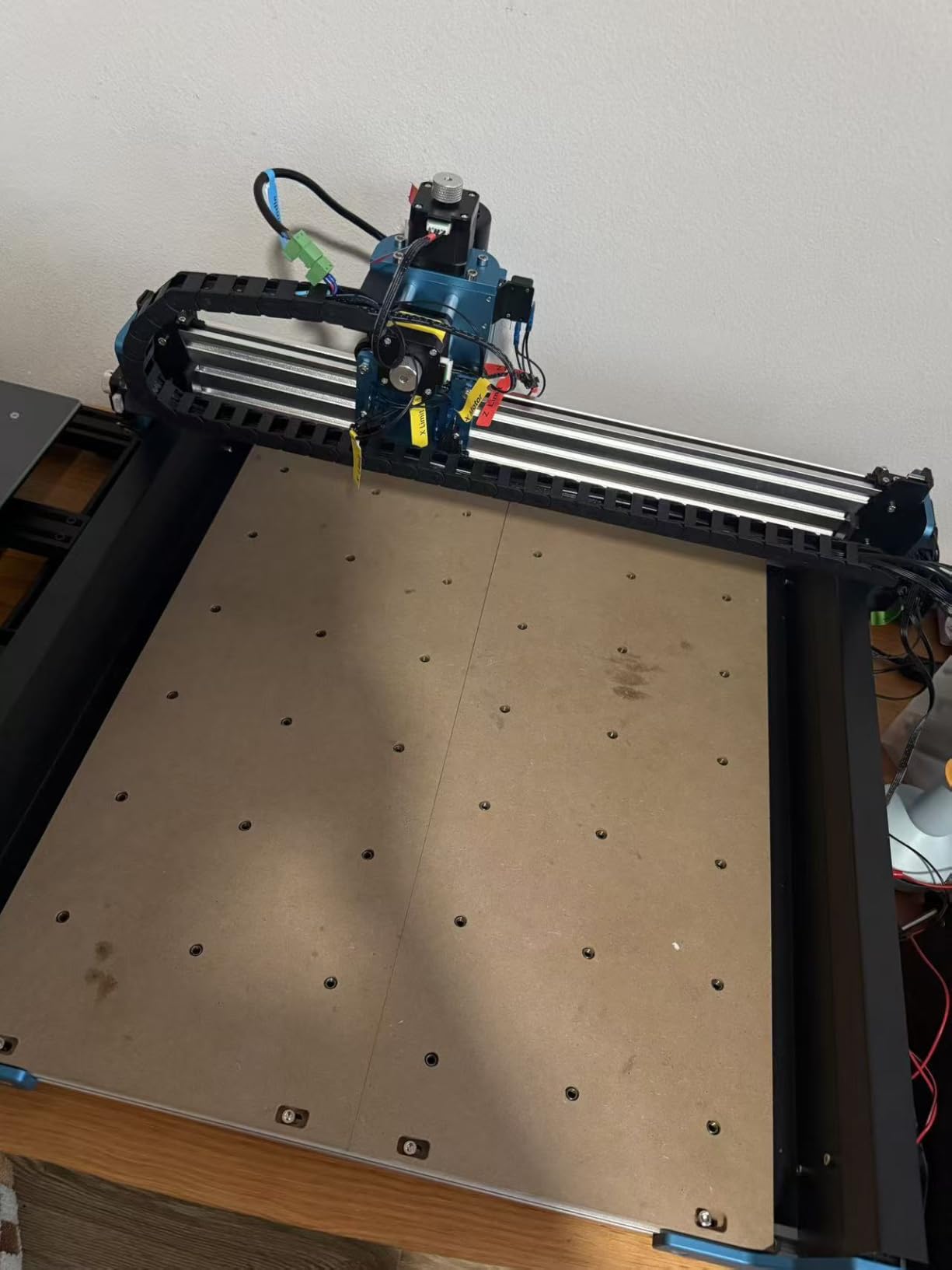 CNC Router Machine, 3-Axis All-Metal with Steel Wheel Engraver Milling Machine, 500W Trimmer & Linear Rail Driven customer photo 1