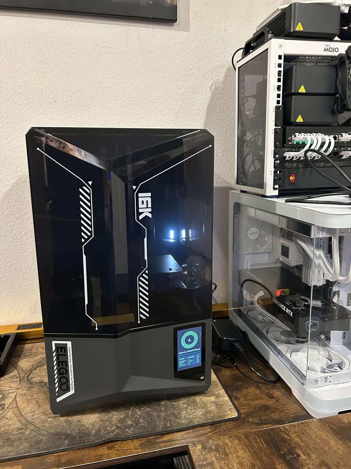 ELEGOO Saturn 4 Ultra 16K Resin 3D Printer with 10