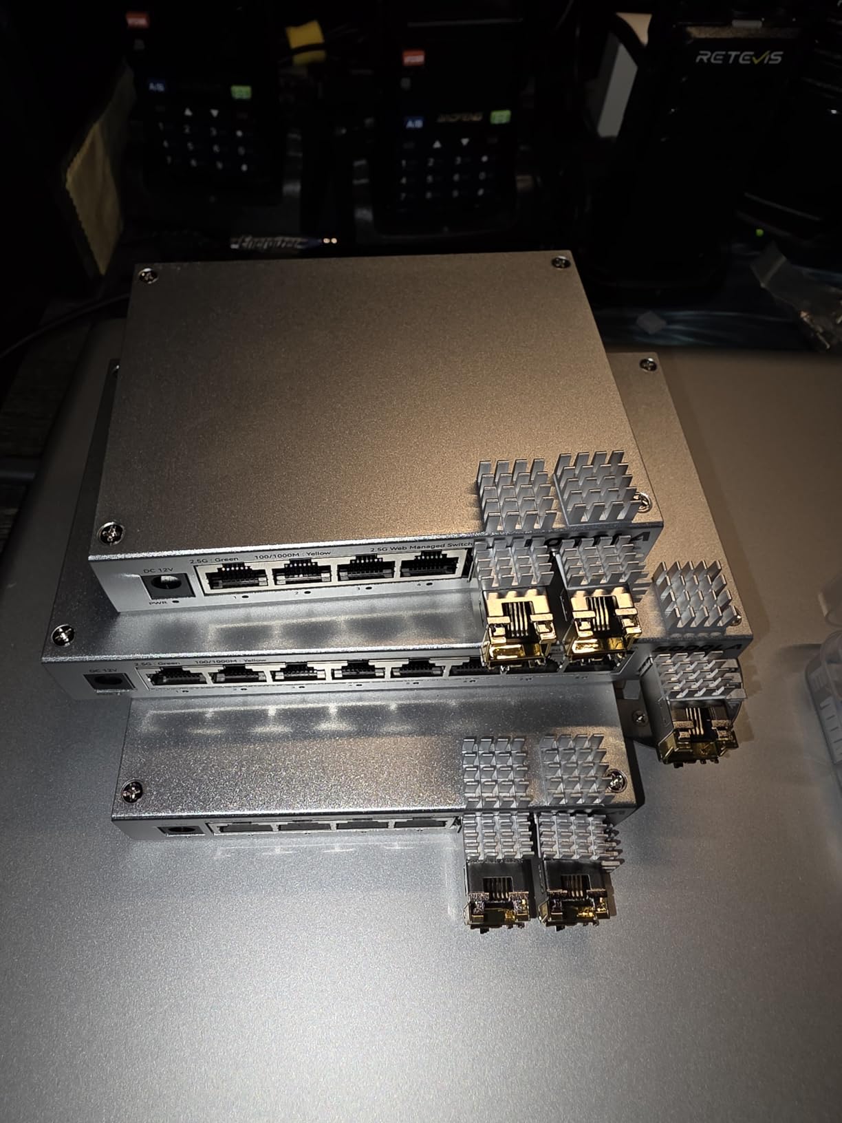 SODOLA 8-Port 2.5Gb Web Managed Switch with 10G SFP+, Aluminum Alloy Cooling - LACP/QoS/VLAN/IGMP Managed Multi-Gigabit Switch for Homelab customer photo 1