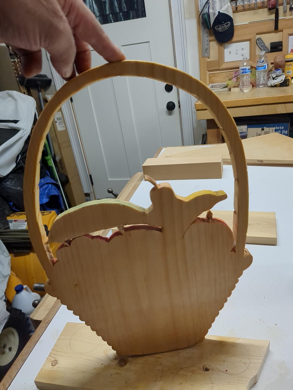 Bucktool 18 Inch Variable Speed Scroll Saw, 1.3A Power Scroll Saws for Woodworking with Rotating Saw Arm, 15 TPI Pinned Blade, 18 TPI Pinless Blades for Craftsman, Crafting, Craft customer photo 1