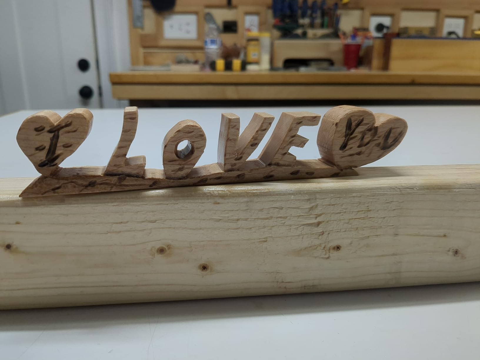 Bucktool 18 Inch Variable Speed Scroll Saw, 1.3A Power Scroll Saws for Woodworking with Rotating Saw Arm, 15 TPI Pinned Blade, 18 TPI Pinless Blades for Craftsman, Crafting, Craft customer photo 2