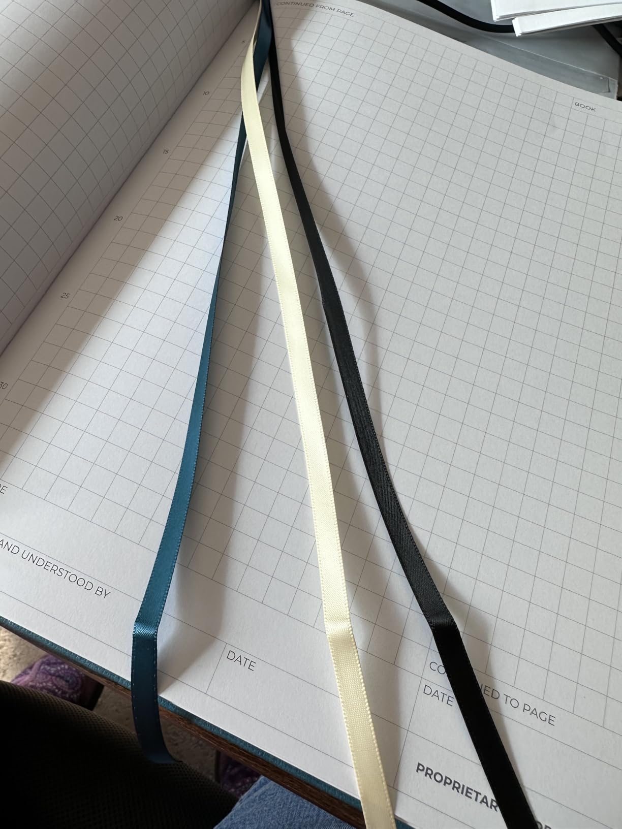 Clever Fox Engineering Notebook - Hardcover Grid Notebook with Numbered Pages, Table of Contents - Patent, Lab & Invention Journal for Engineers & STEM (Gray) customer photo 2