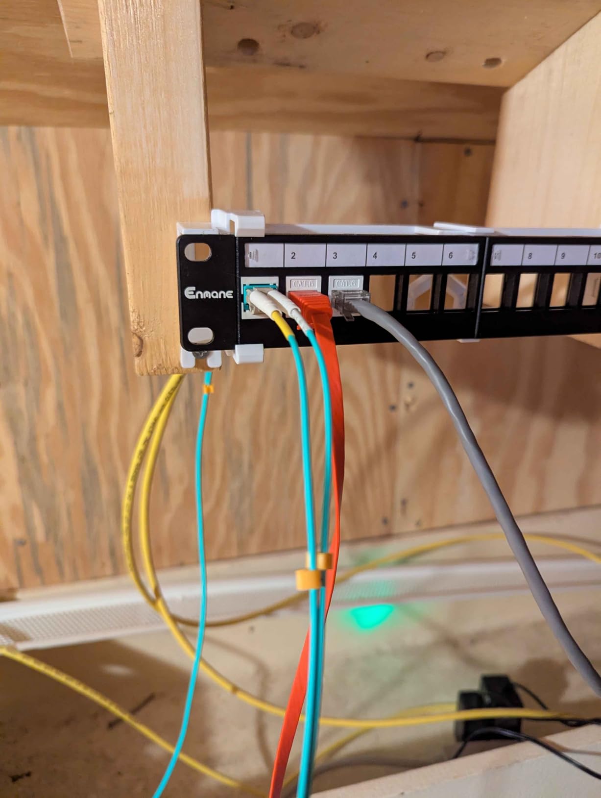 FLYPROFiber- 1M-6Pack OM3 LC to LC Fiber Patch Cable Multimode, MM Fiber Optic Cable, MMF Multi Mode Fiber Jumper Cord, 10Gb/40Gb, Duplex, 50/125um, LSZH, 1M(3ft)-6Pack customer photo 1