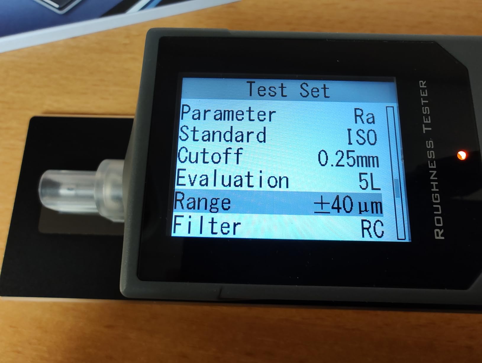 GOYOJO GSR750 Surface Roughness Tester, High-Precision Digital Profilometer customer photo 2