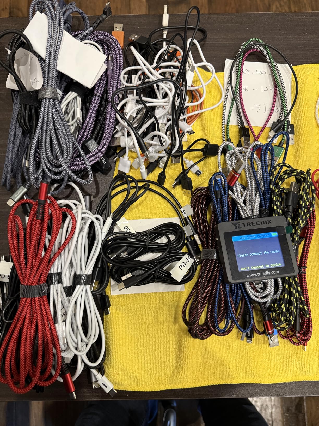 Treedix USB Cable Tester with 2.4