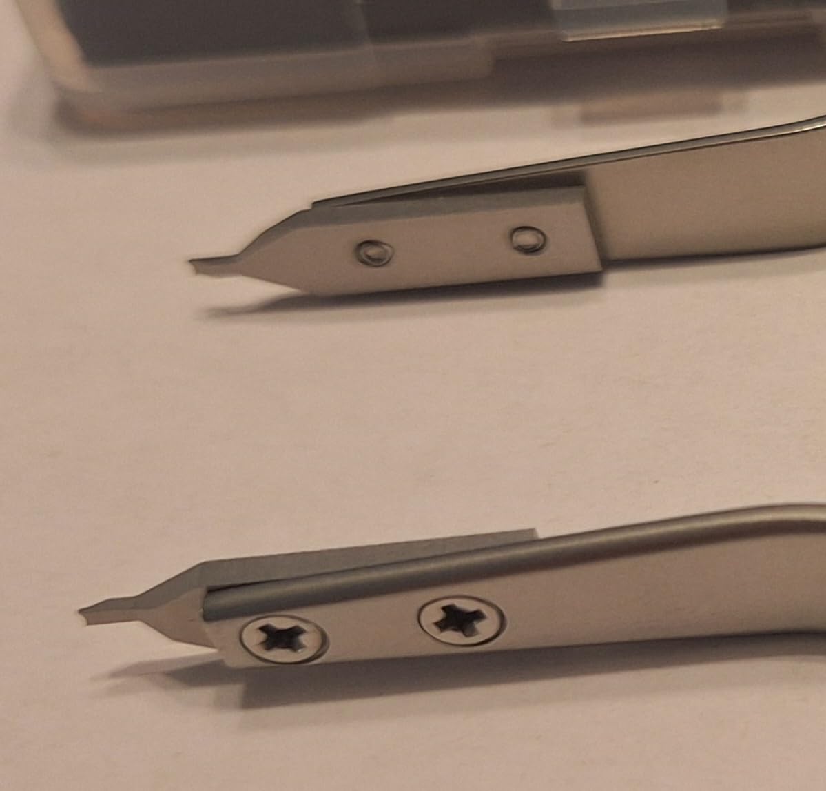 7825 Spring Bar Tweezer, Watch Spring Bar Plier Removal Tool for Watchmaker and Repairer (Black) customer photo 1