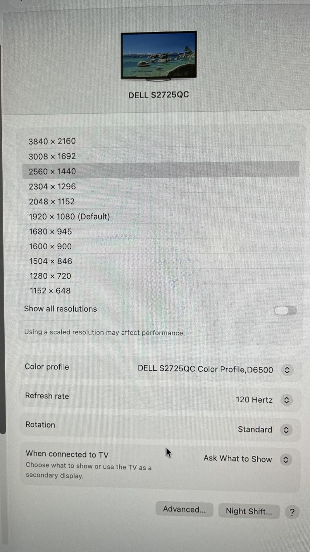 Dell 27 Plus 4K USB-C Monitor - S2725QC - 27-inch 4K (3840 x 2160) 120Hz 16:9 Display, AMD FreeSync Premium, sRGB 99%, Integrated Speakers, 1500:1 Contrast Ratio, Comfortview - Ash White customer photo 2