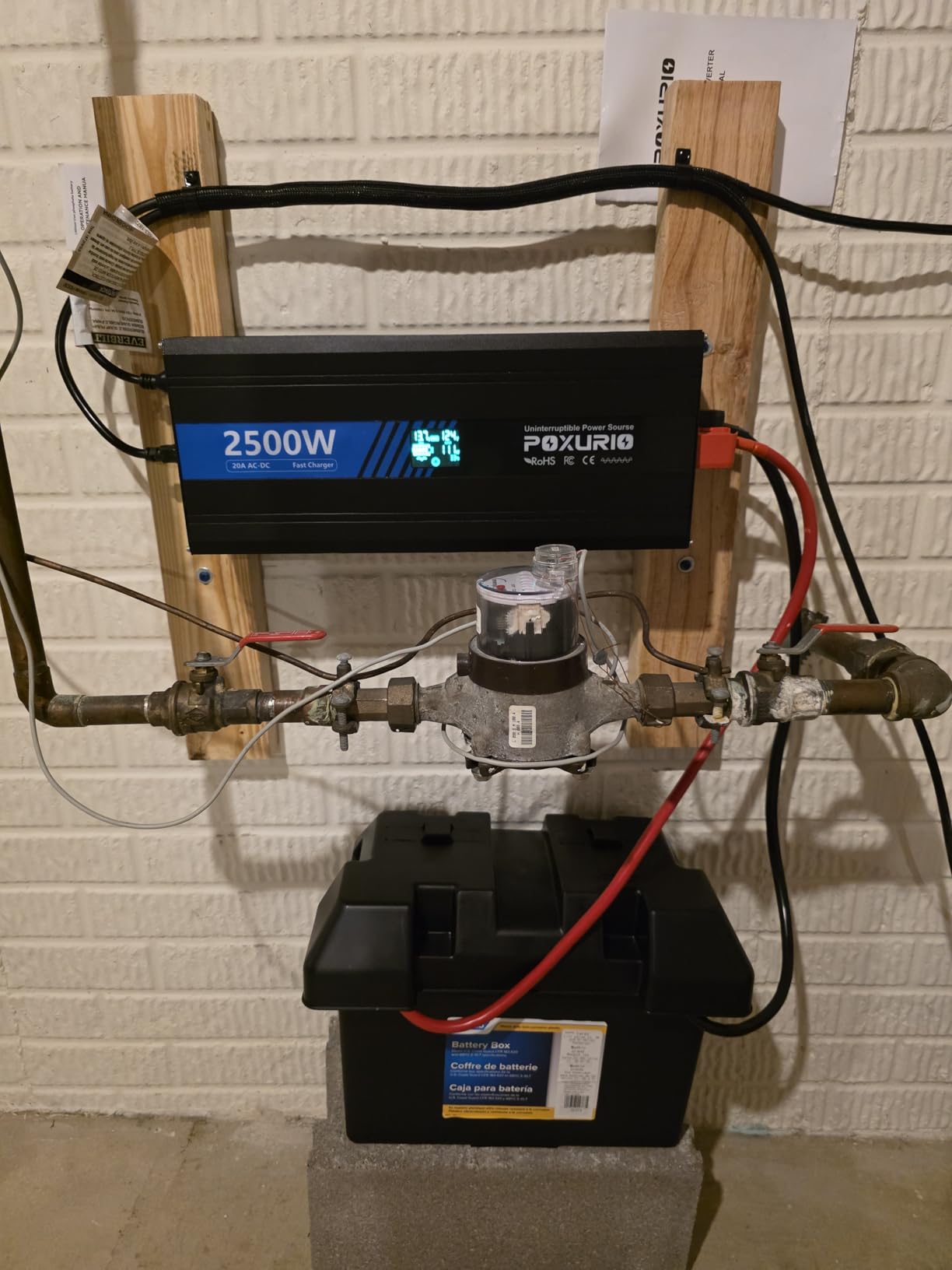 12V 300Ah LiFePO4 Battery, Built-in 200A BMS, 15000 Deep Cycles, 3840Wh, Low Temp Protection Lithium Iron Phosphate Battery customer photo 1