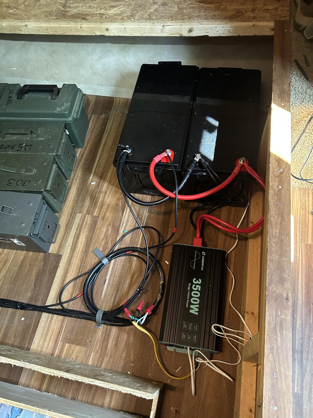 12V 300Ah LiFePO4 Battery, Built-in 200A BMS, 15000 Deep Cycles, 3840Wh, Low Temp Protection Lithium Iron Phosphate Battery customer photo 2