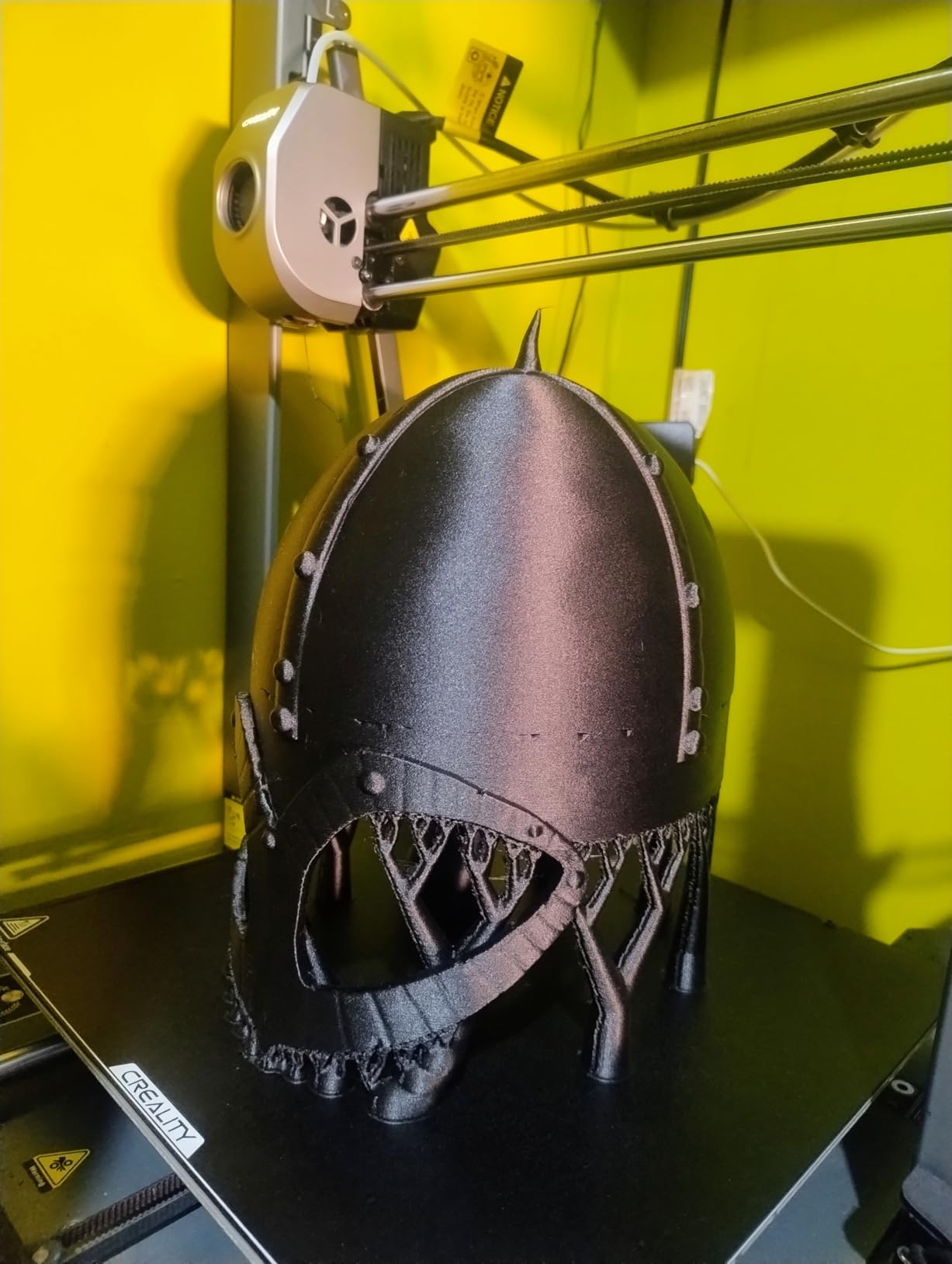 ELEGOO Carbon Fiber PETG Filament 1.75 mm Black 1KG, High Strength & Rigidity PETG-CF 3D Printing Filament, Abrasion Resistance for Functional Parts customer photo 2