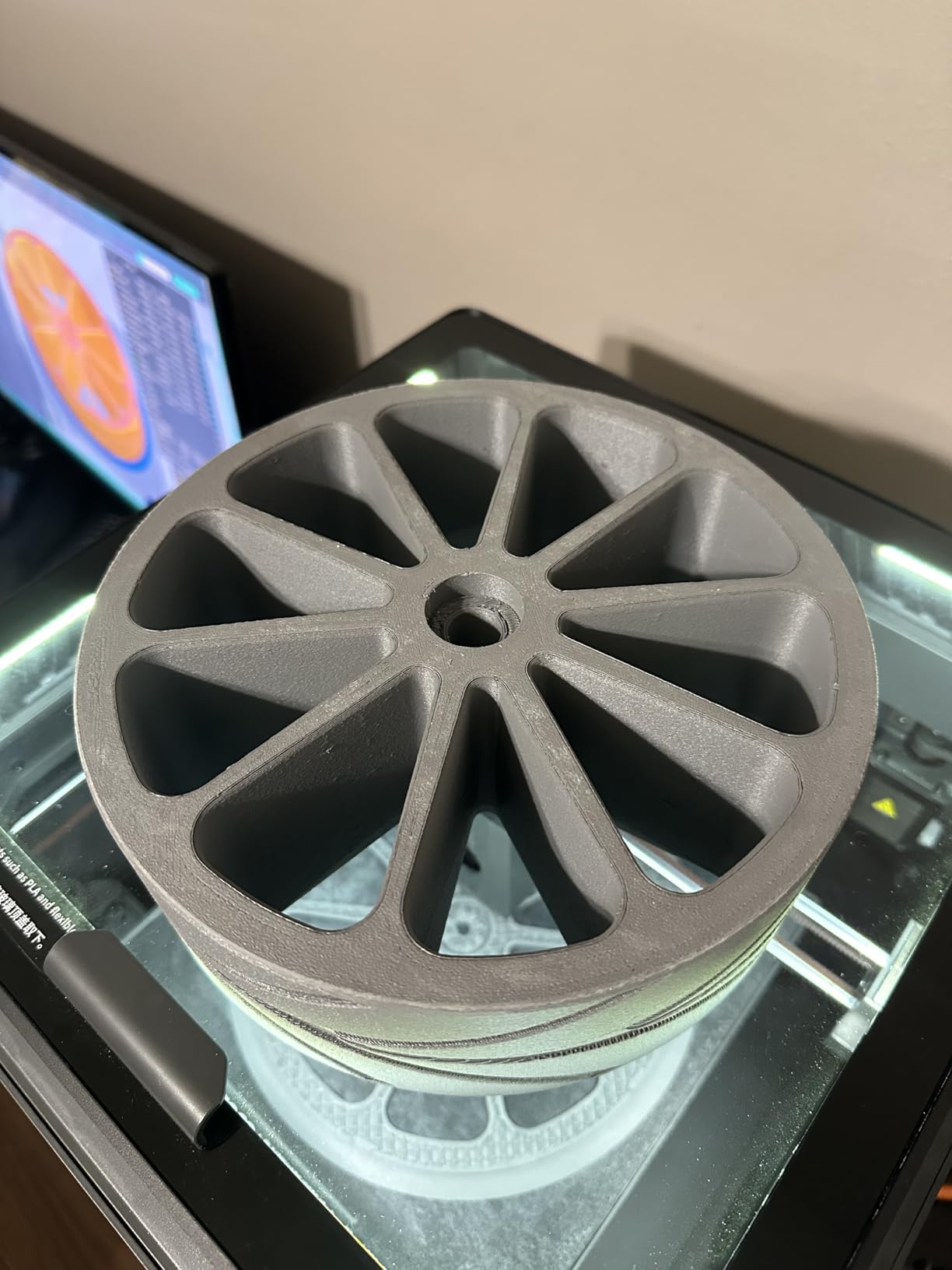 SUNLU PA6-GF 3D Filament 1.75mm 1KG, 25% Glass Fiber Nylon Filament customer photo 1