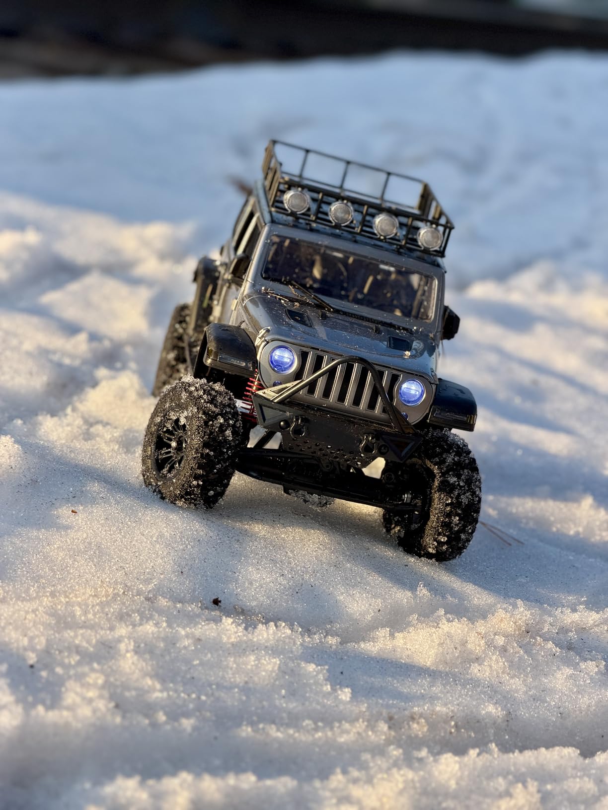 ARRIS 1/12 RC Crawler MN-128 RC Rock Crawler 4x4 4WD RC Jeep Truck customer photo 1