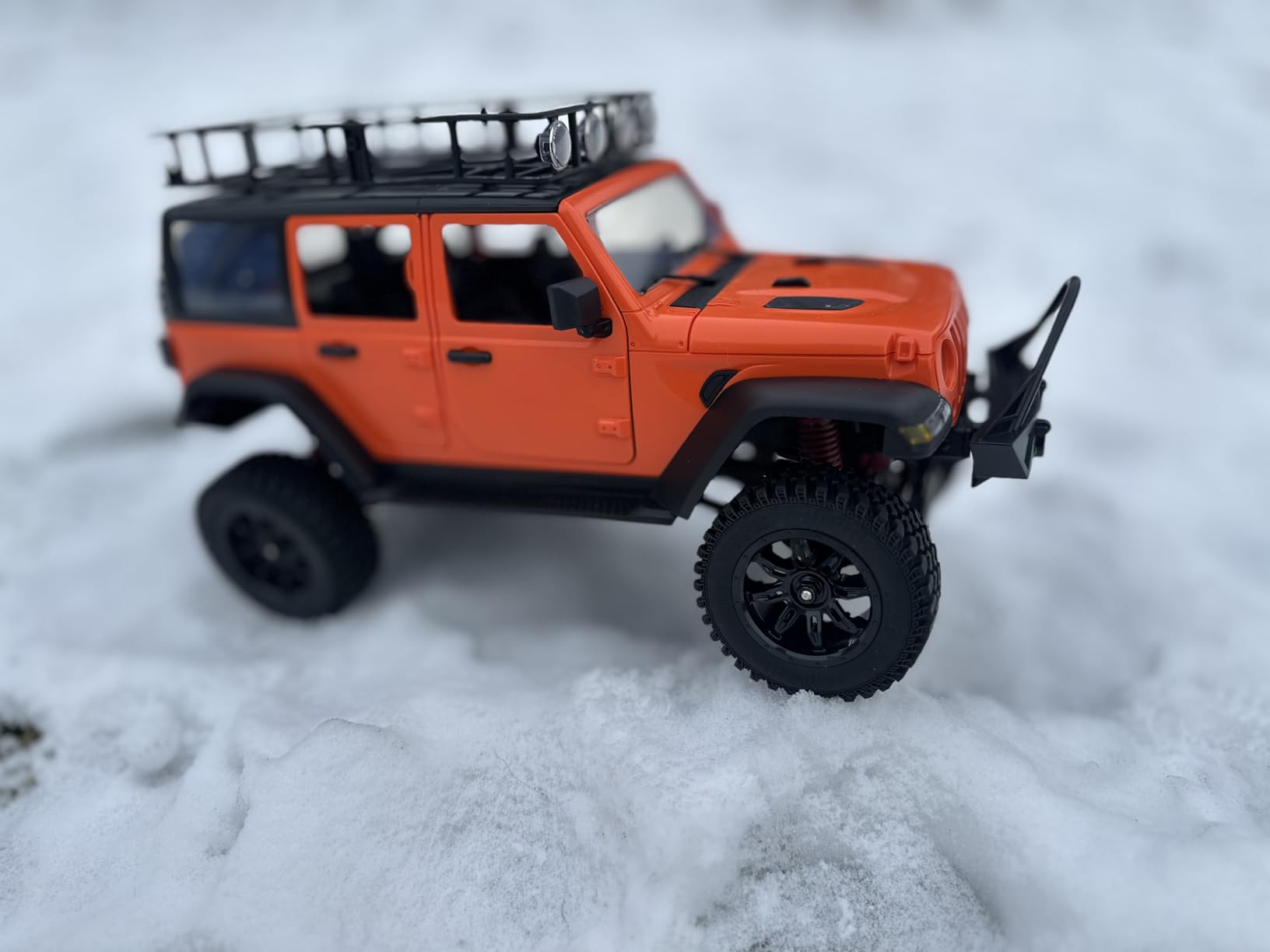 ARRIS 1/12 RC Crawler MN-128 RC Rock Crawler 4x4 4WD RC Jeep Truck customer photo 2