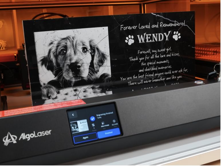 Algolaser 20W Laser Engraver Machine - Laser Cutter/Engraver with Air Assist Kit - Laser Engraving Machine with 3.5