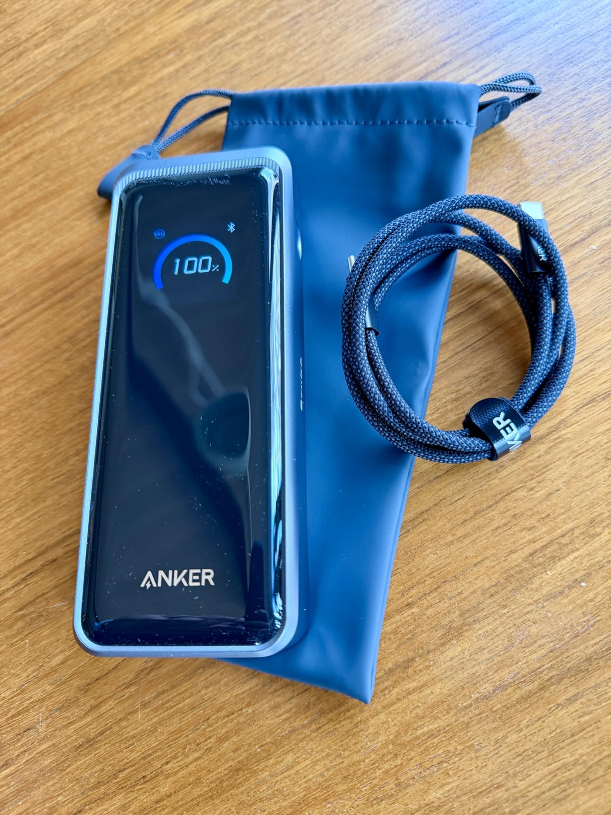 Anker Prime Power Bank, 26,250mAh 3-Port Portable Charger with 300W Max Output, Two-Way Charging, TSA-Approved, App Control, for MacBook, iPhone 17/16 Series, and More (Base Not Included) customer photo 2