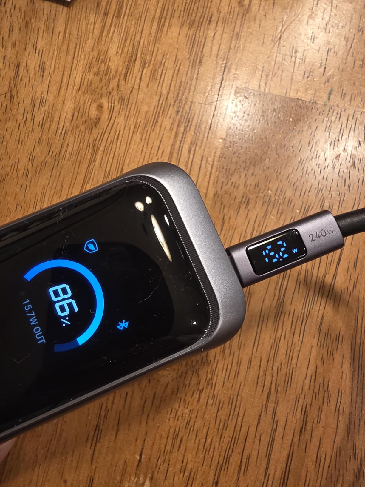 Anker Prime Power Bank, 20,100mAh 3-Port Portable Charger with 220W Max Output, Two-Way Charging, TSA-Approved, App Control, for MacBook, iPhone 17/16 Series, and More (Base Not Included) customer photo 2