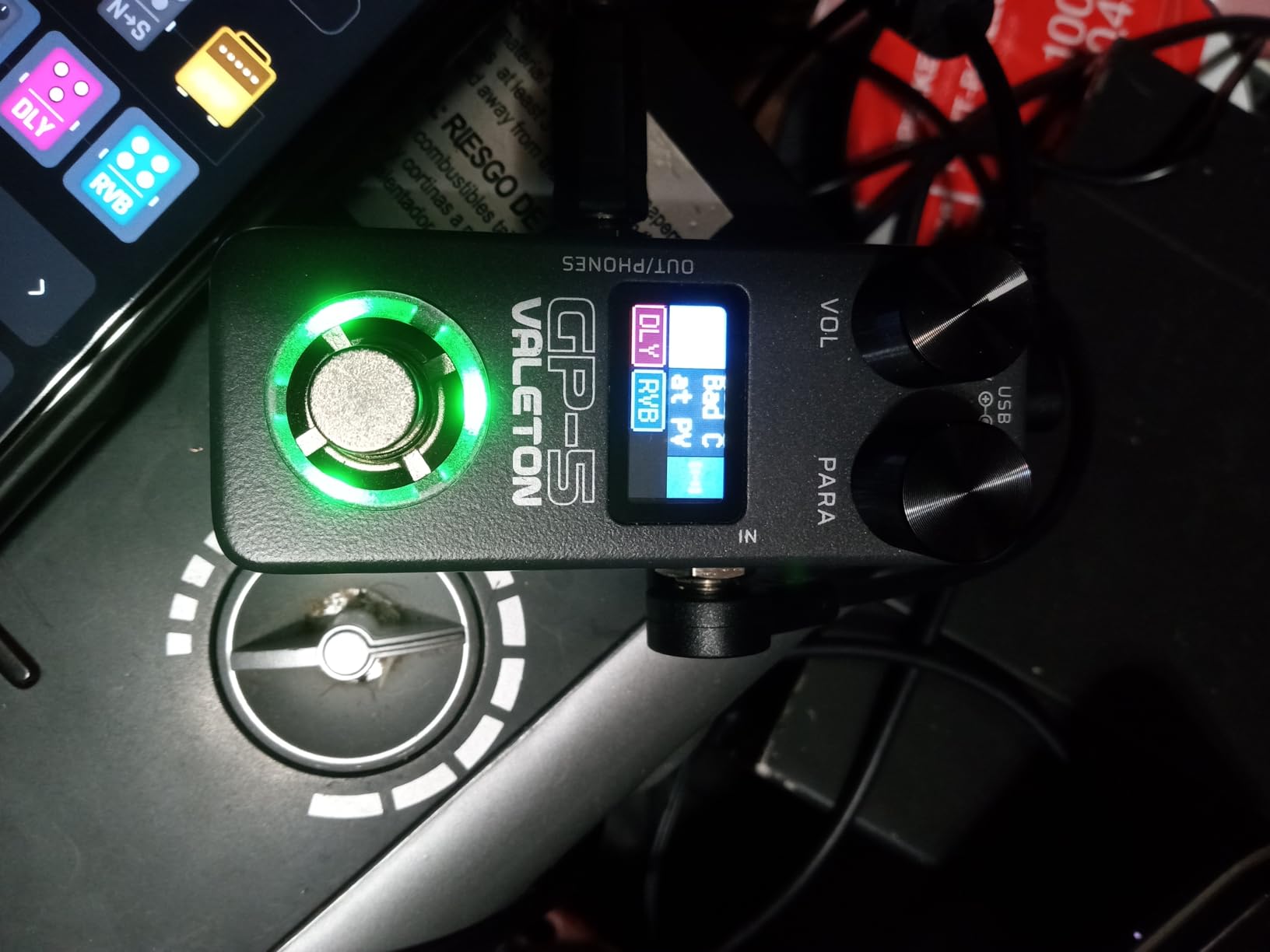 Valeton GP-5 Super Compact Multi-Effects Processor & NAM/IR Loader Pedal(Incl 1PCS Additional TRS Cable By VOLKTONE) customer photo 2