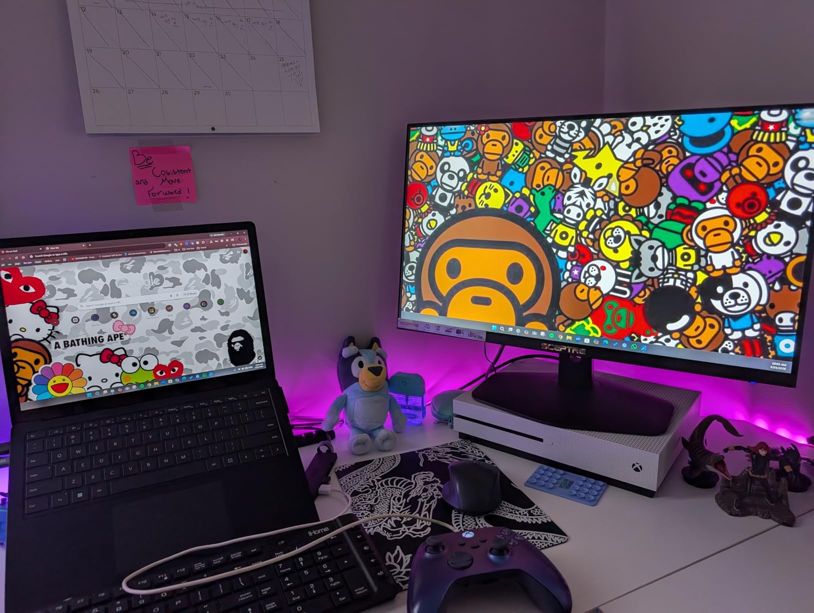 Sceptre New 24-inch Gaming Monitor 100Hz FreeSync 2X HDMI 1X DP Build-in Speakers, Machine Black 2026 (E248W-FW100T Series) customer photo 1