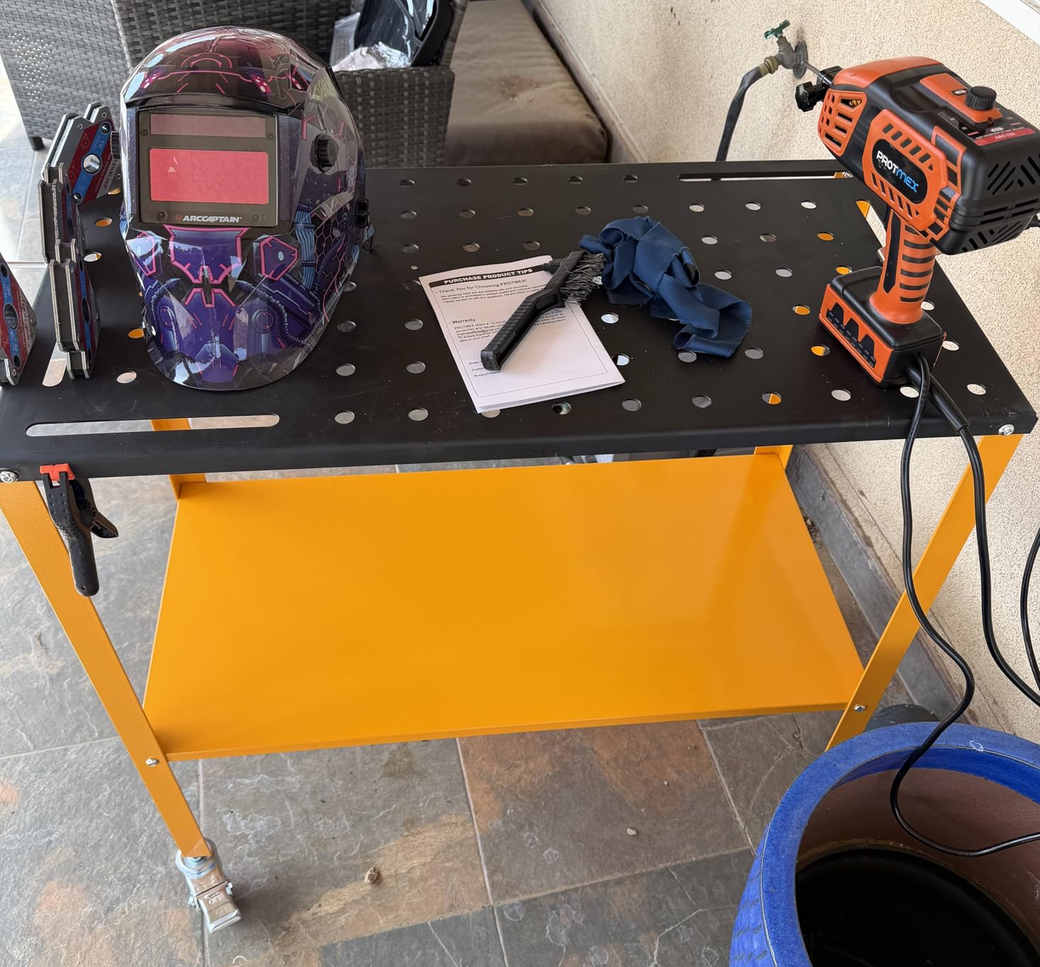 CAMMOO 1200LBS Welding Table, 36