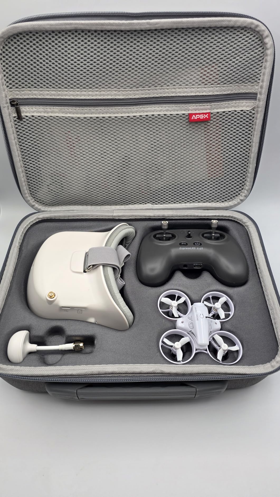 APEXFPV FPV Drone Kit, FPV Goggles Beginners Drone, Indoor & Outdoor drone, Trainer Mode, Turtle Mode, Black Box, Anti-loss Beeper, Optical Flow Fixed Point, Drop-resistant, Have Video Tutorials. VR70-4.0 customer photo 2