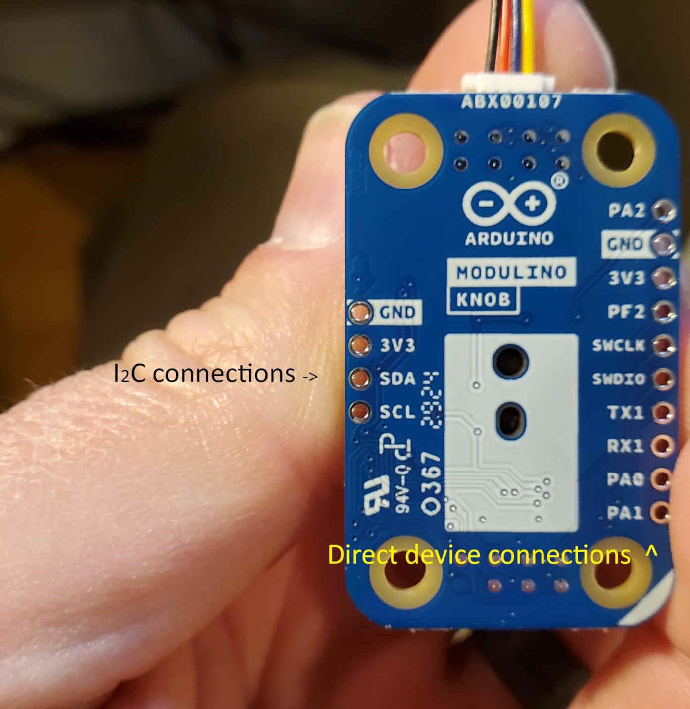 Arduino Modulino Knob [ABX00107] - Rotary Encoder with Push Button for Precise Control in Arduino & IoT Projects customer photo 2