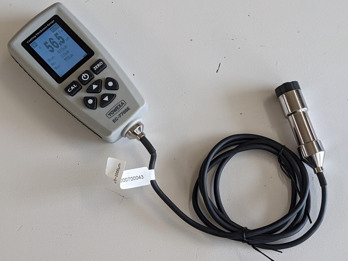 EC-770SE Professional Coating Thickness Gauge with External Probe, 0-2000μm Measuring Range customer photo 1