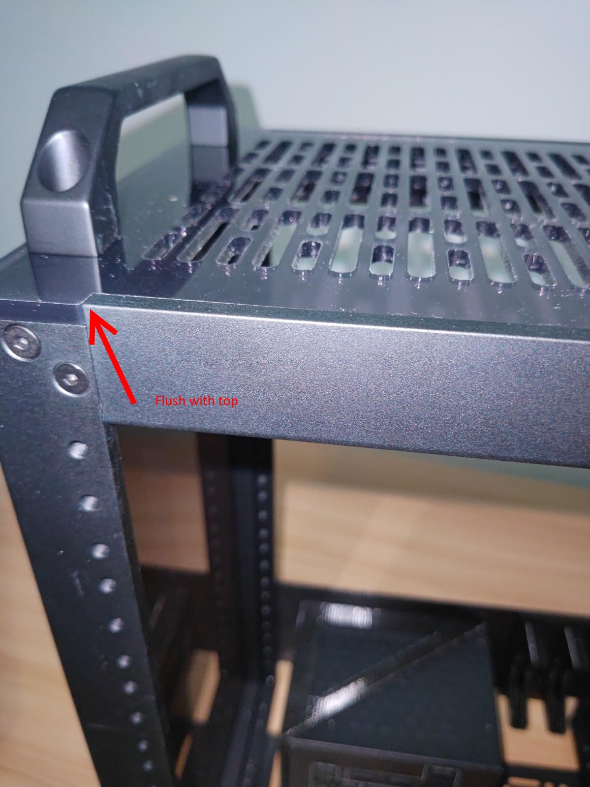 GeeekPi 8U Server Cabinet, 10 inch Server Rack for Network, Servers, Audio, and Video Equipment, DeskPi RackMate T1 Rackmount, 7.87 inch Depth customer photo 1