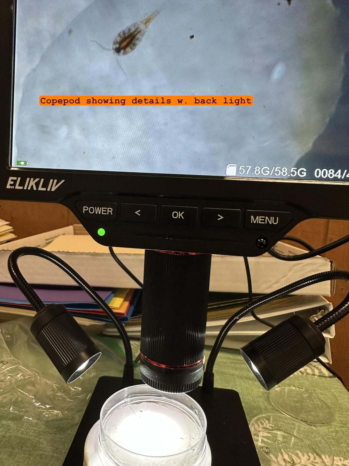 Elikliv 4K 3-Lens Digital Microscope: TL301-Magnetic Coin Microscope Magnifier Full Coin View, Soldering Microscopes for Adults with 7