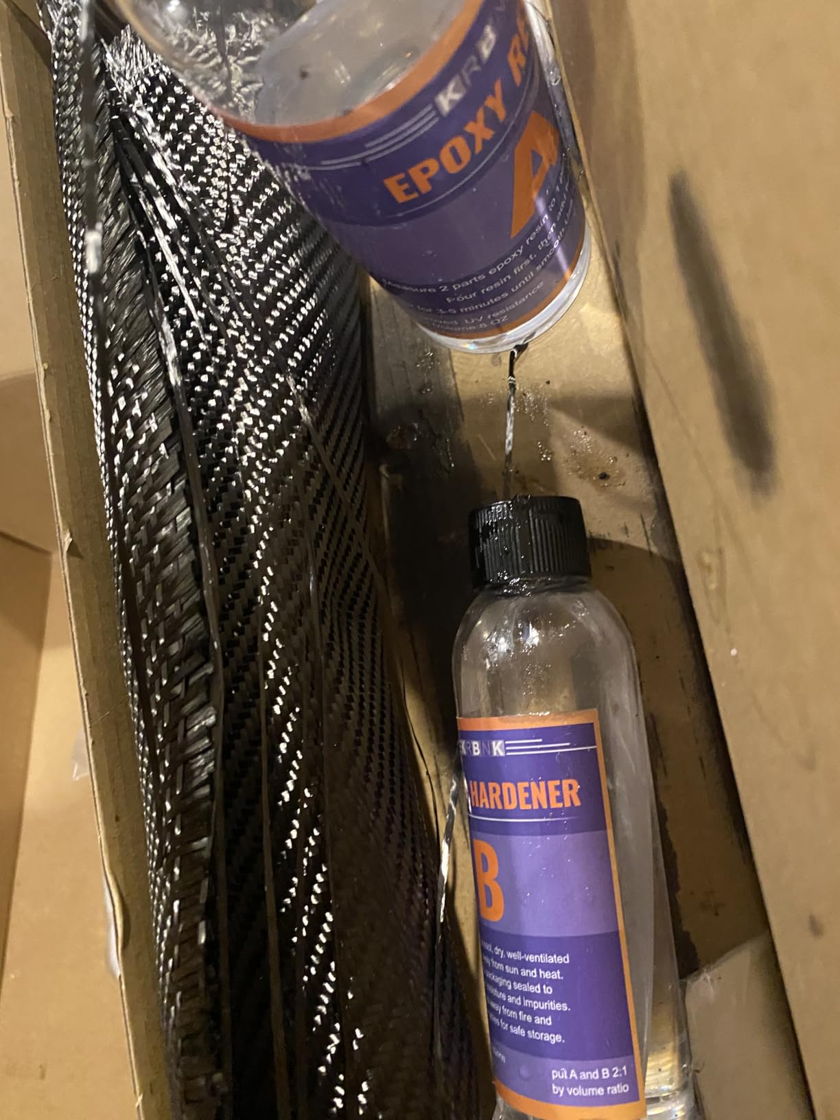 6.6FT 3K/240g Carbon Fiber Repair Kit, 12