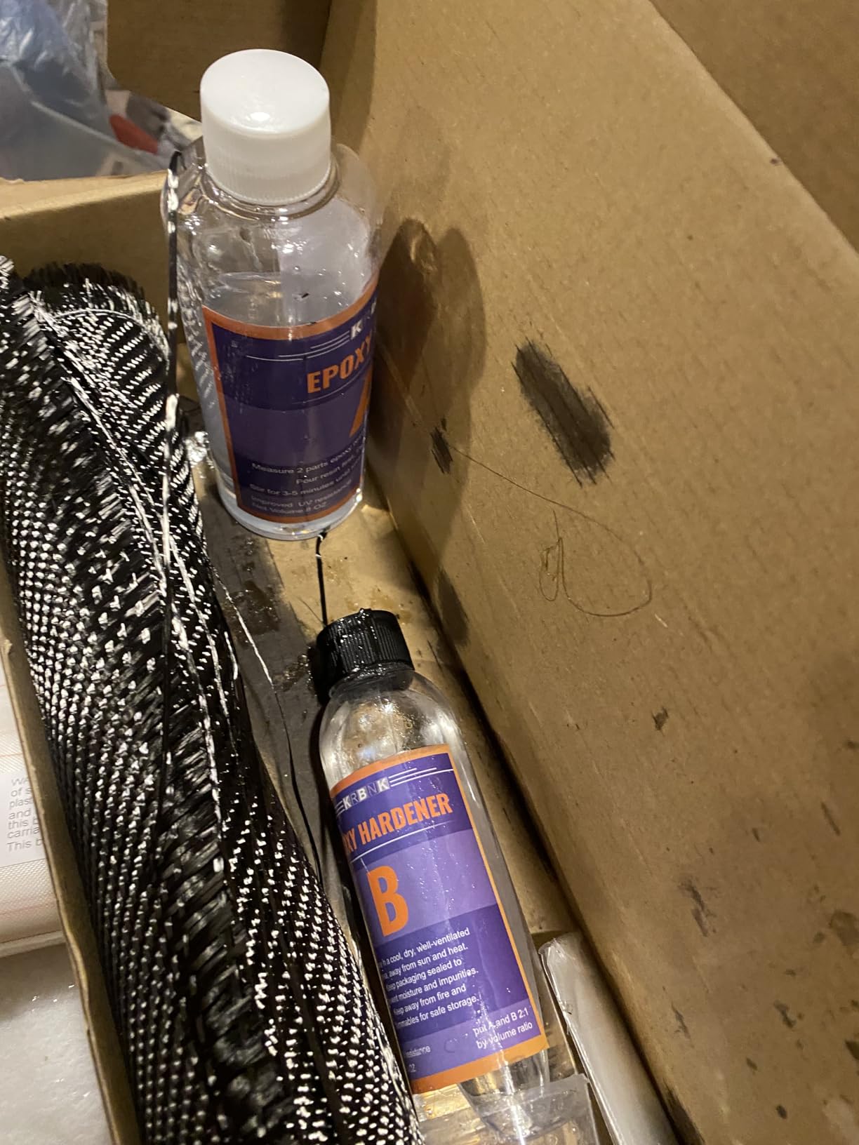 6.6FT 3K/240g Carbon Fiber Repair Kit, 12