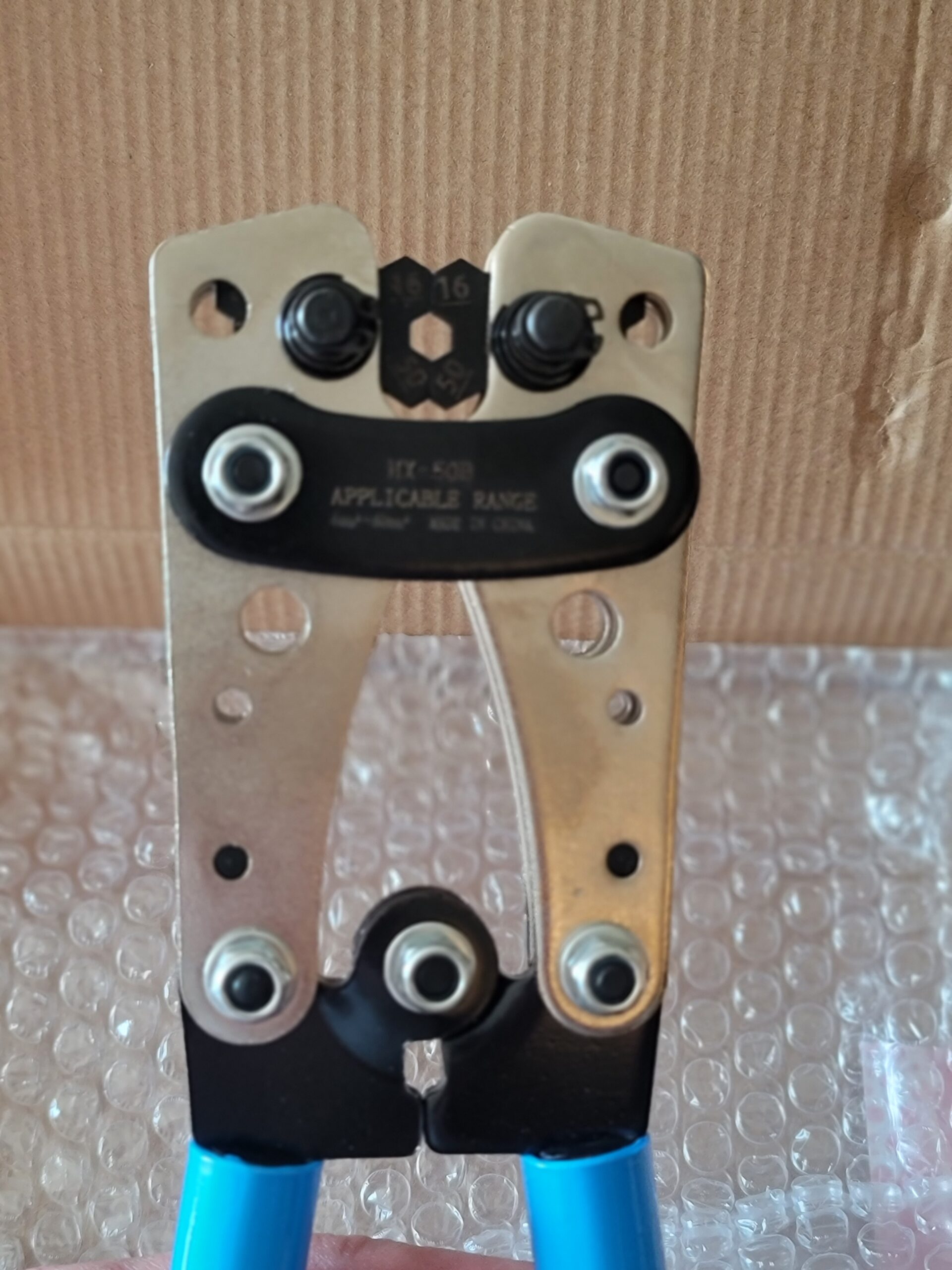 Solsop Battery Cable Crimper Tool for AWG 10, 8, 6, 4, 2, 1/0 Gauge Electrical Lug, Battery Lug Crimping Tool with 60PCS Copper Wire Lugs and Heat Shrink Tubing, Cable Cutter customer photo 2