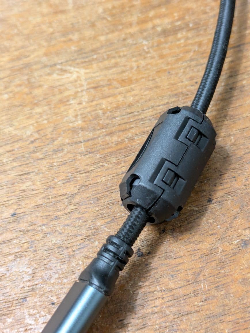 24Pcs Professional Ferrite Beads, Snap-On Ferrite Choke Core Kit for USB/Audio/Power Cable Noise Reduction | EMI RFI Filter (3.5-13mm) customer photo 2