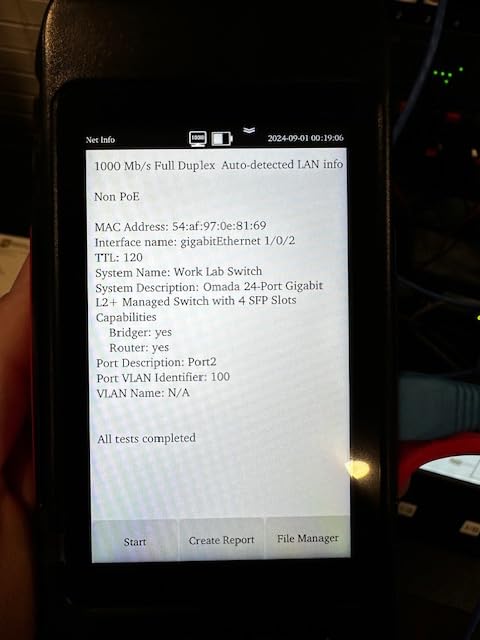 Henkion Multifunction RJ45 Network Cable Tester, UTP Cable Tester Ethernet Cable Tracer, 4