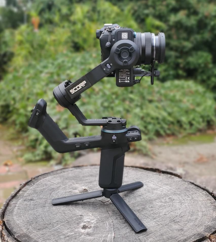 FeiyuTech SCORP-C2 AI Tracking Gimbal for Cameras, 3-Axis Stabilizer for DSLR/Mirrorless Camera Sony/Canon/Panasonic/Nikon/Fujifilm customer photo 2