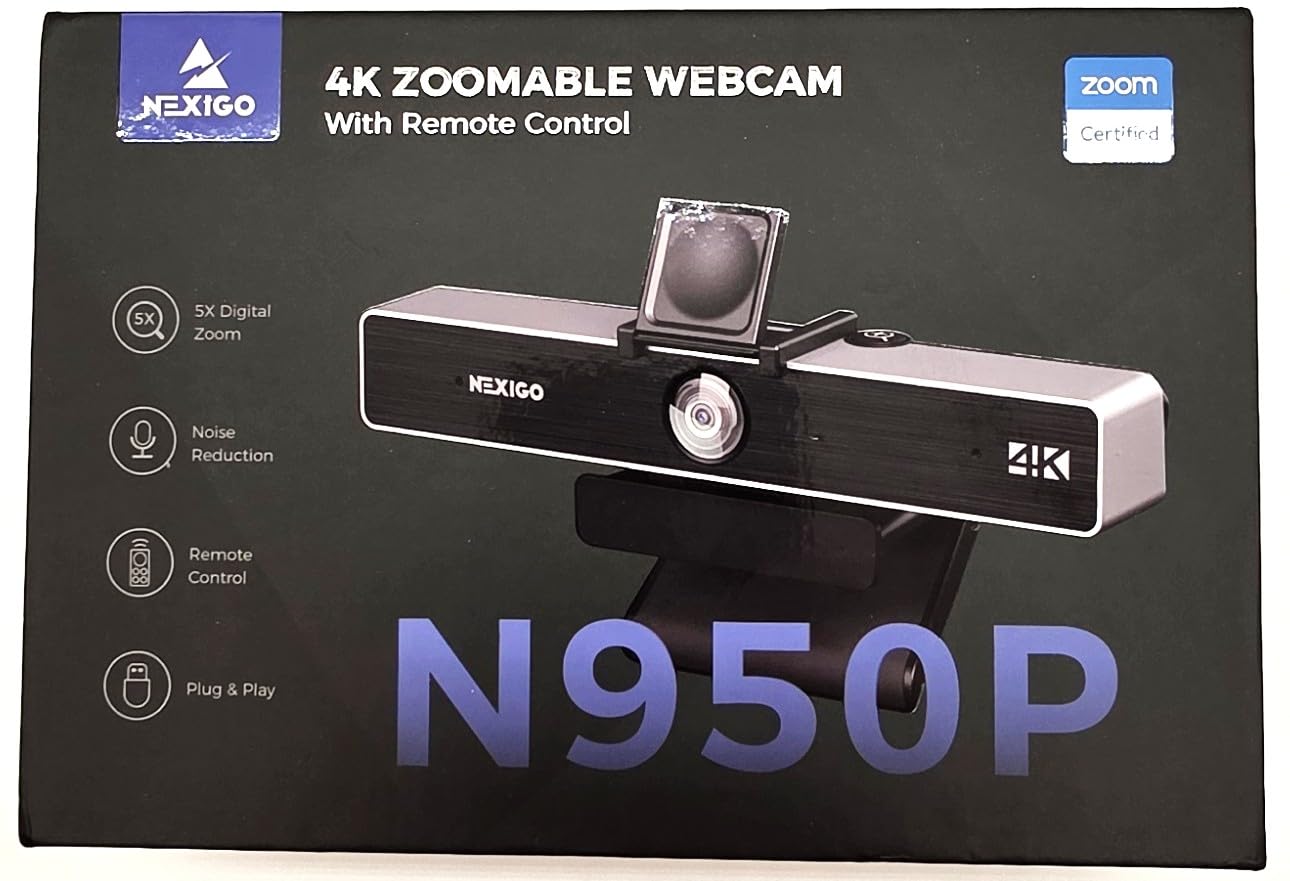 NexiGo Meeting 360 Ultra (Gen 3), Enhanced All-in-One Conference Camera System, Multi-Camera Setup, 8K Capture, AI-Powered Framing and Auto Tracking, for Medium to Large Meeting Rooms customer photo 1