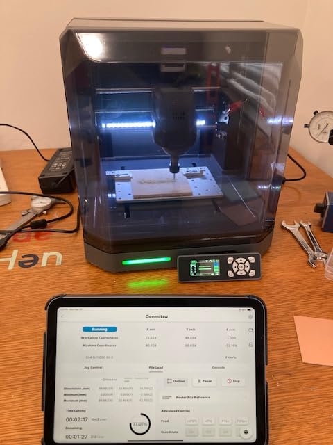 Genmitsu Cubiko CNC Router Machine with Enclosure, PCB Milling Machine, Smart Desktop CNC with Auto Z-Probing, WiFi & APP Supported customer photo 2