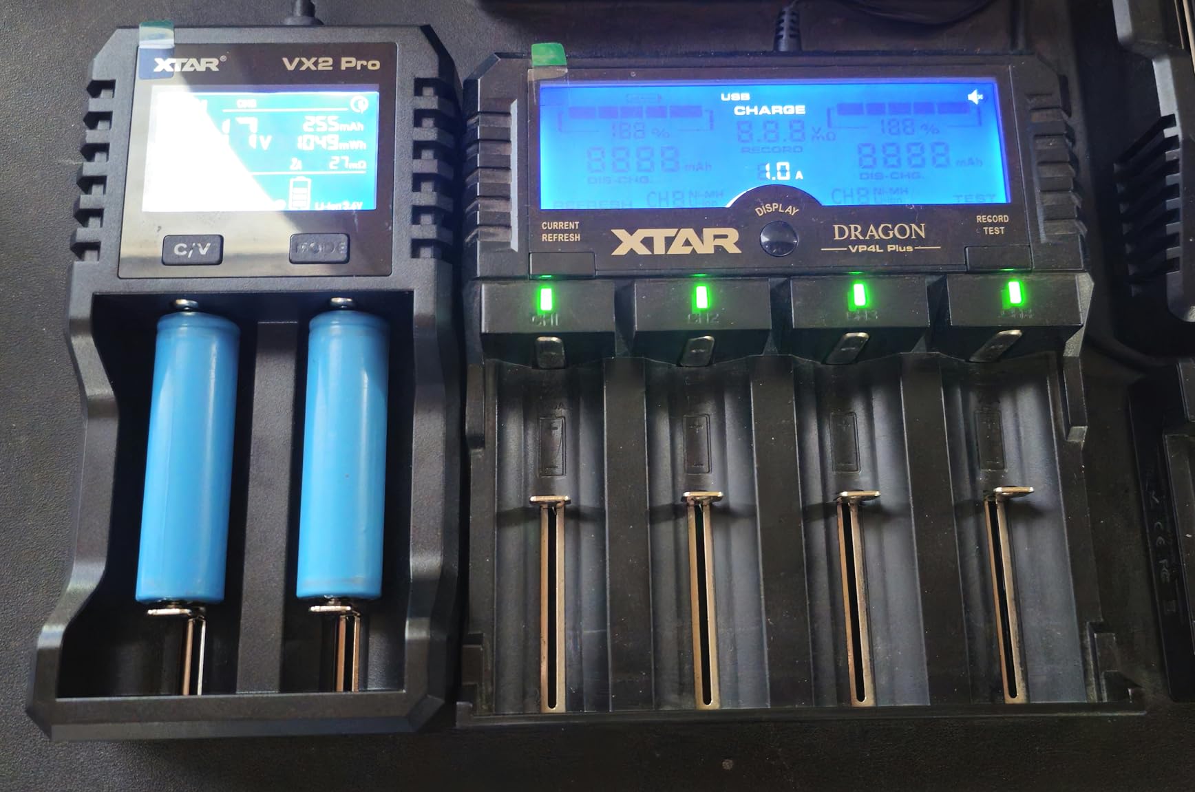 XTAR VX2 PRO Battery Analyzer Charger, Independent 2 Slot 18650 Battery Charger Tester customer photo 2