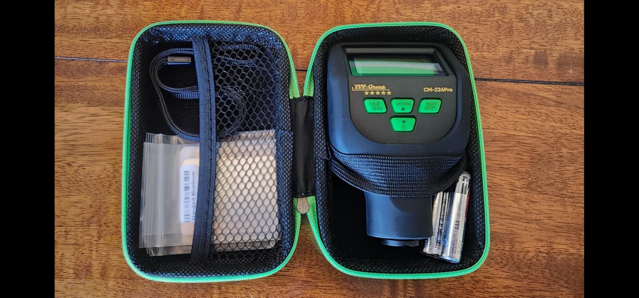 Paint Thickness Gauge - CM-224Pro Automotive Coating Thickness Meter 0-59.1 mils, Fe/NFe/Zn Auto Detection customer photo 2