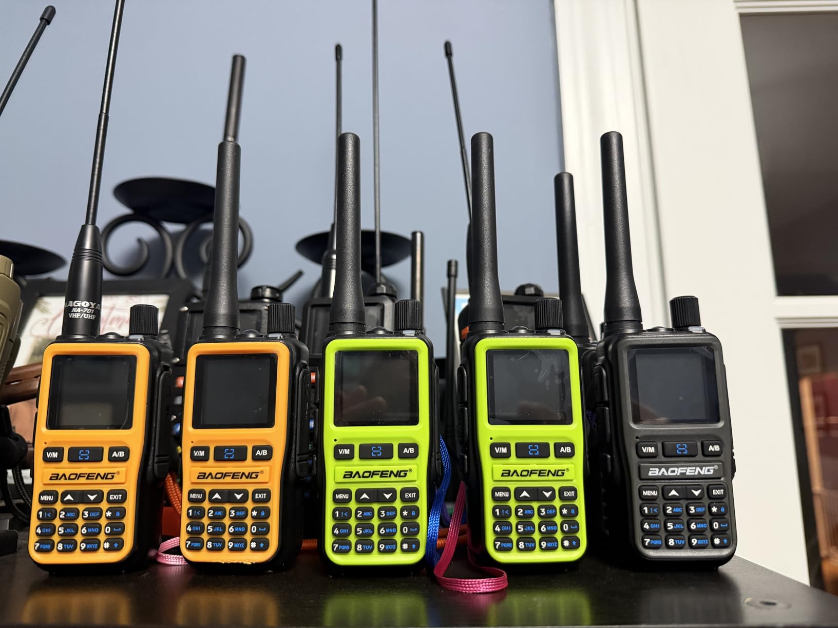 Baofeng Radio UV-5R Mini Ham Radio Long Range Handheld Two Way Radio NOAA Weather Radio Rechargeable Walkie Talkies Dual PTT APP Programming Copy Frequency 999CH with USB-C Charging Survival Radio customer photo 1