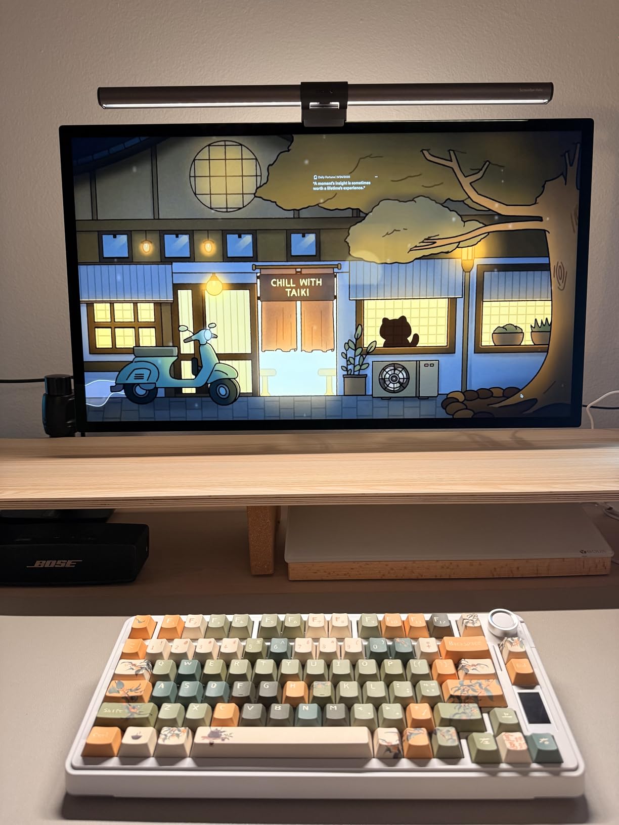 AULA S75 PRO Wireless Mechanical Keyboard with Screen&Knob, Tri-Mode Hot Swappable Gaming Keyboard 75%, Pre-lubed Switches, RGB Backlit, Side Printed PBT Keycaps, Creamy Sounding Computer Keyboards customer photo 1