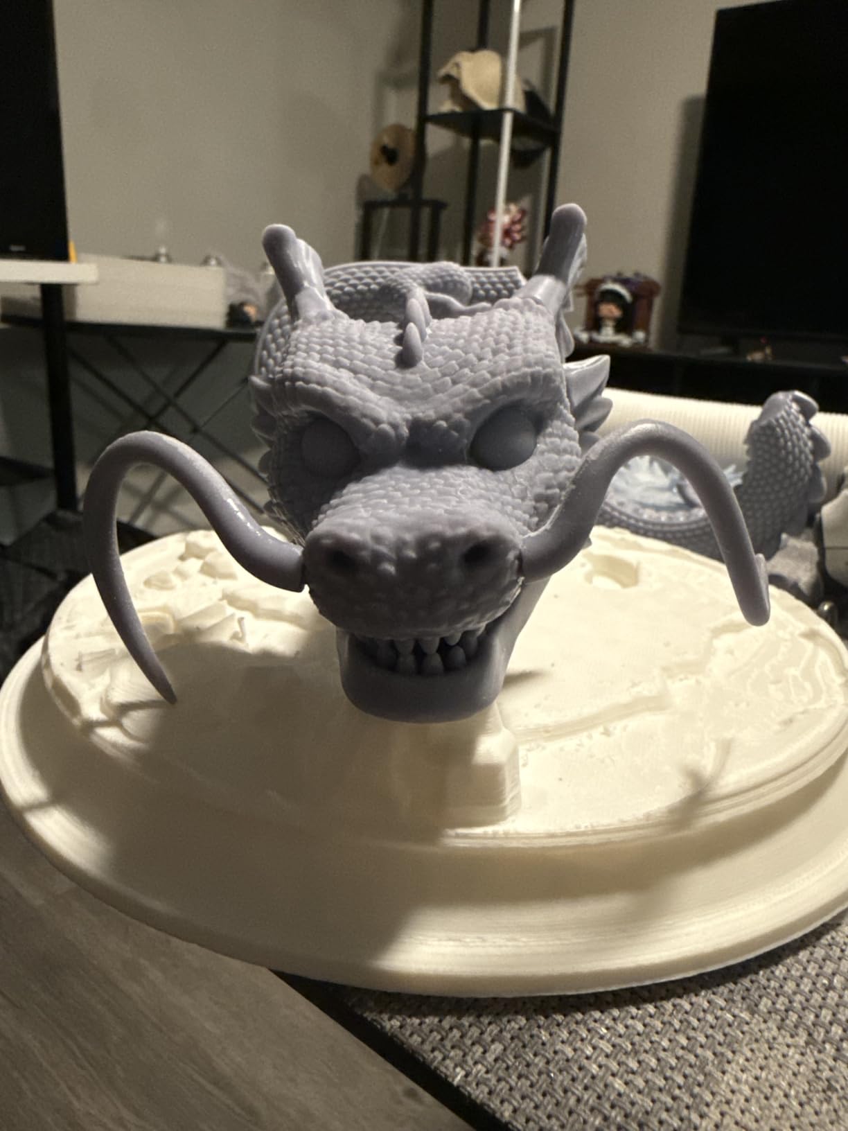 3D Printer Resin, Cast Resin Easy to Print & Burn Castable 365-405nm UV-Curing Resin for LCD/DLP/MSLA Printers, Low Ash Content & High Precision for Jewelry and Metal Casting, Dark Red 500g customer photo 2