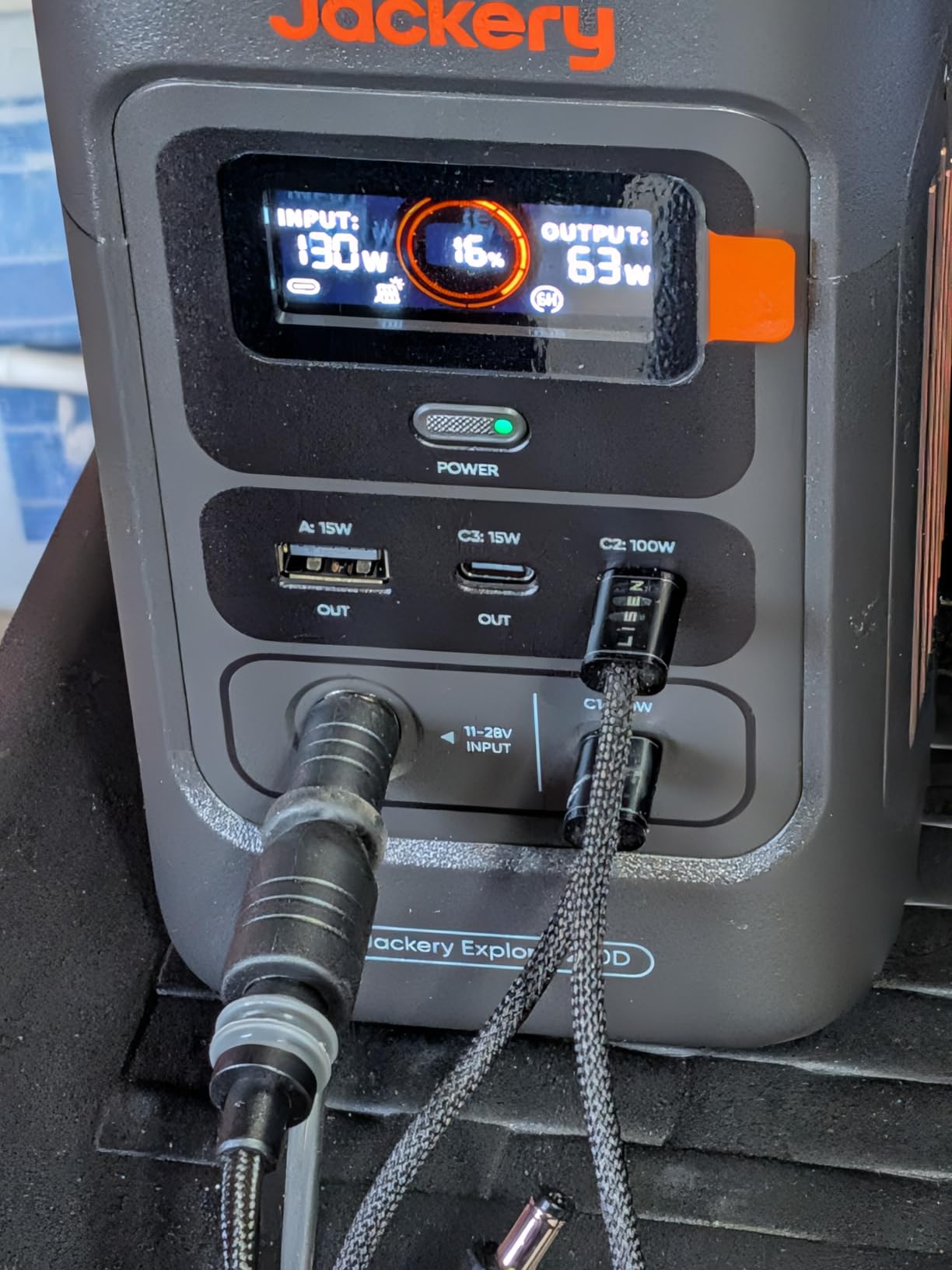 Jackery Explorer 240D Power Bank (80,000mAh), LiFePO4 Battery 256Wh Portable Power Station, USB-C Cable Included,200W DC Output,1-Hour Fast Charging, Compact For Outdoor Camping, Travel, Emergencies customer photo 2