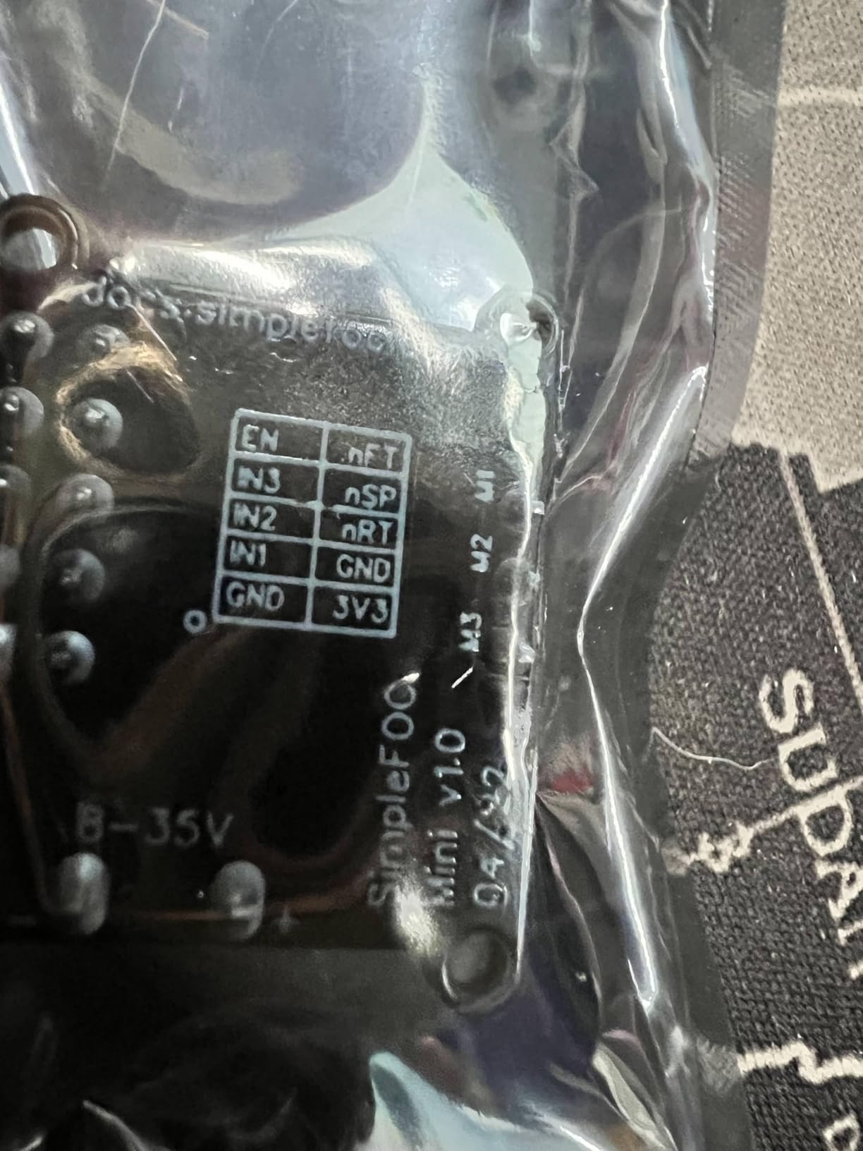 2804 Brushless Outrunner Hollow Shaft DC Motor Kit with AS5600 Magnetic Encoder & SimpleFOCmini Driver Board for Gimbal Drones and Drones customer photo 2