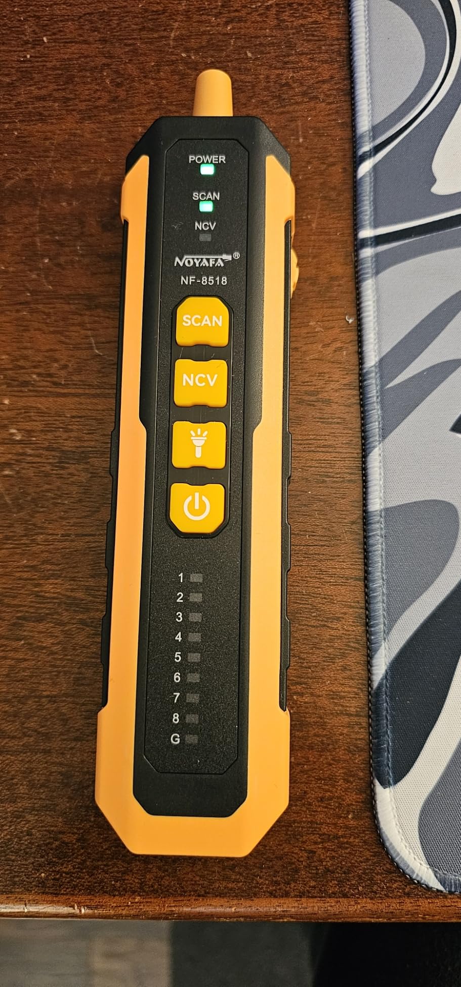 NOYAFA NF-8518 Network Cable Tester with Optical Power Meter, Ethernet Cable Tester, CAT6 Cable Tracker, VFL PoE QC Port Flicker, Length Testing, Fiber Optic Fault Locator, Telephone Line Tracker customer photo 2