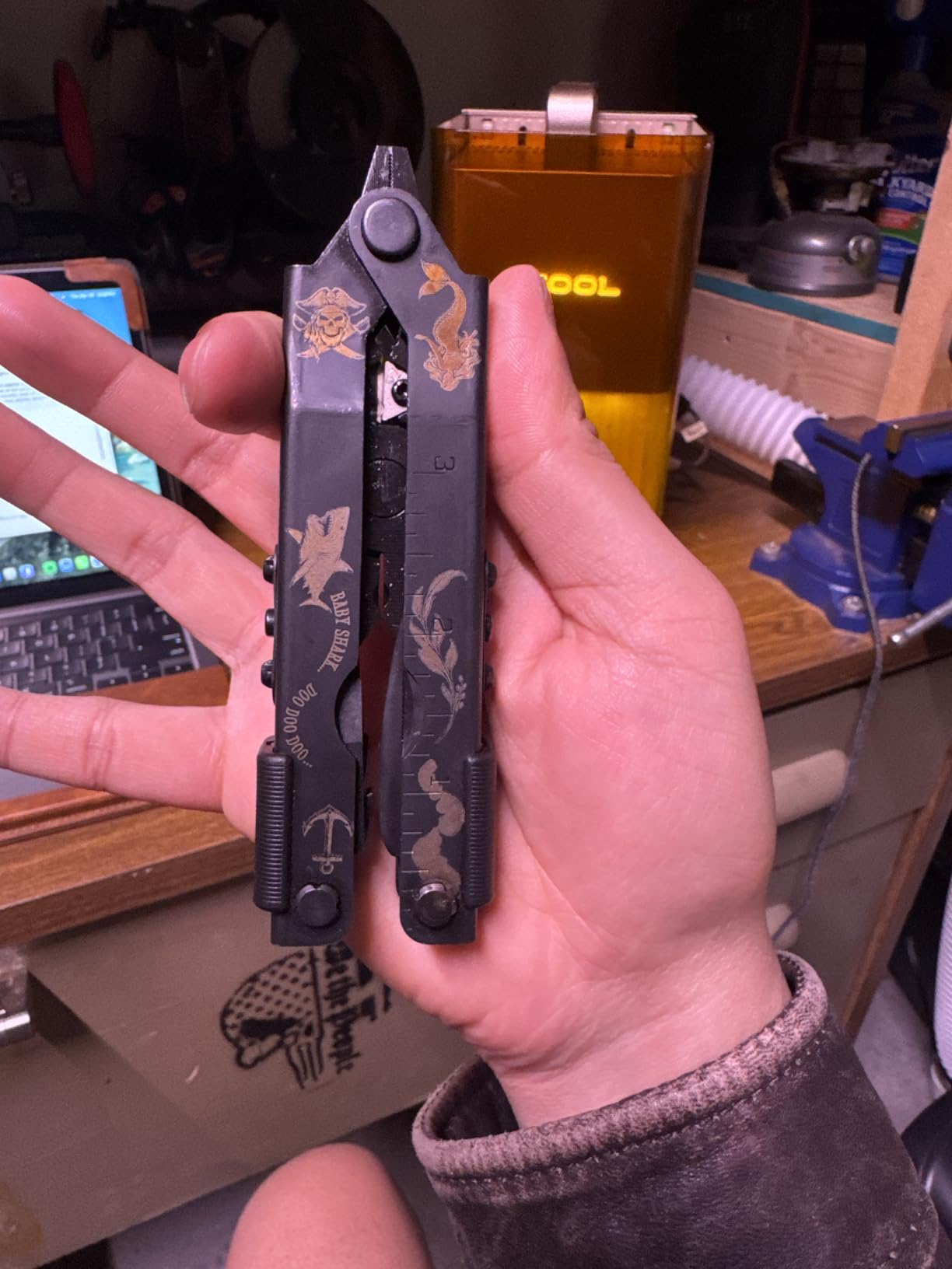 xTool F2 5W IR & 15W Diode Dual Laser Engraver, Built-in 50MP Camera, 6000mm/s Ultra Fast, 3D Embossing, Color Marking on Metal, On-Site & Small-Batch Ready, Portable Desktop Laser Engraving Machine customer photo 1