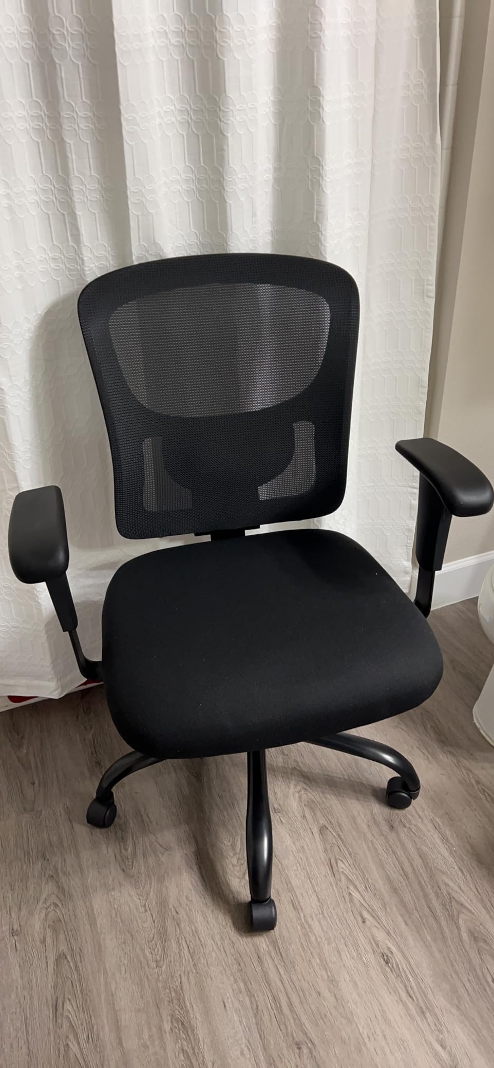 BestOffice Big and Tall 500 lb Mesh Office Chair Ergonomic High Back Desk Chair with Lumbar Support and Extra-Wide Seat for Home Office, Black customer photo 1