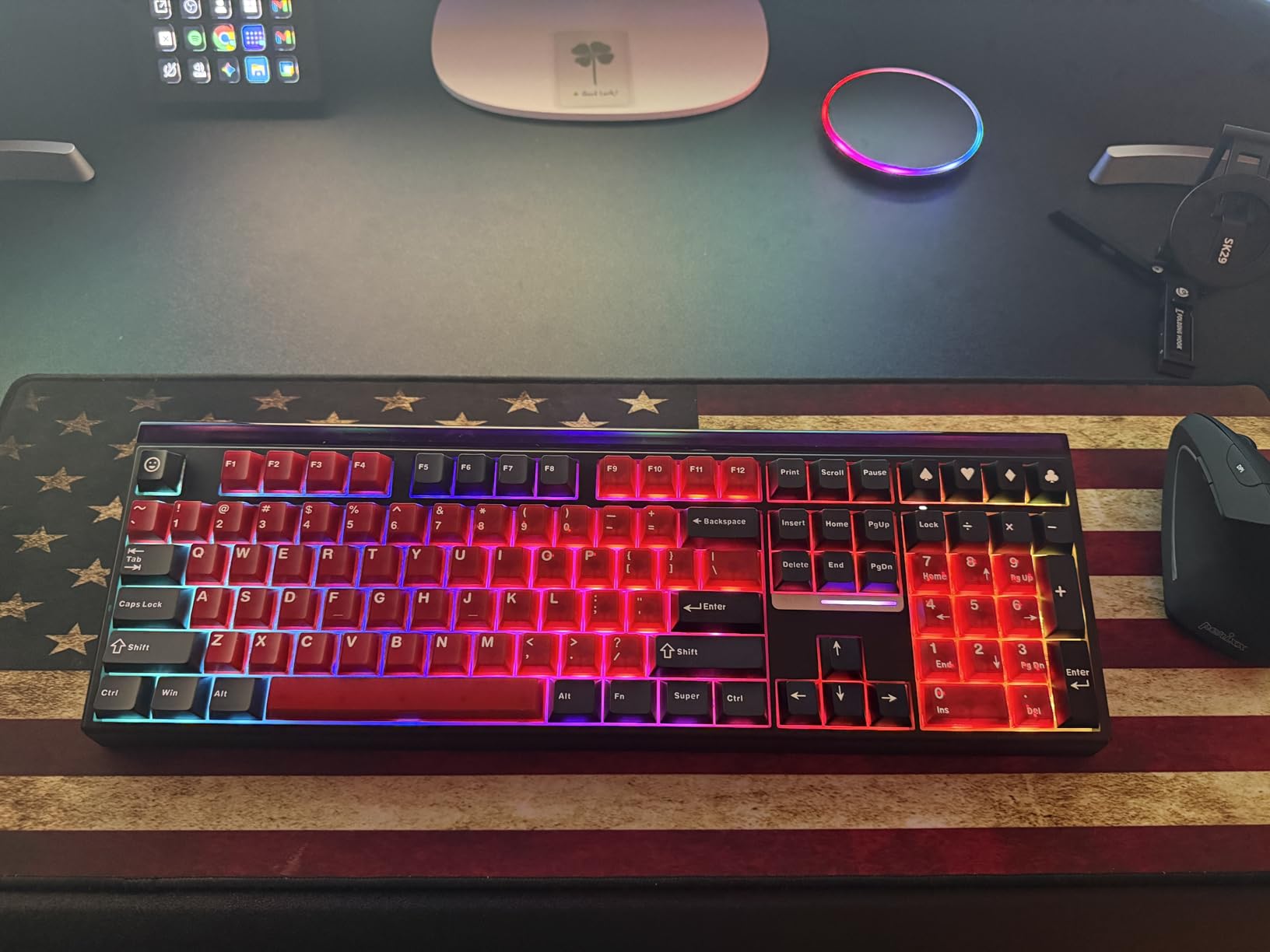 Aula H108 Wireless Mechanical Keyboard - Hot Swappable Silent Keyboard Full Size customer photo 2